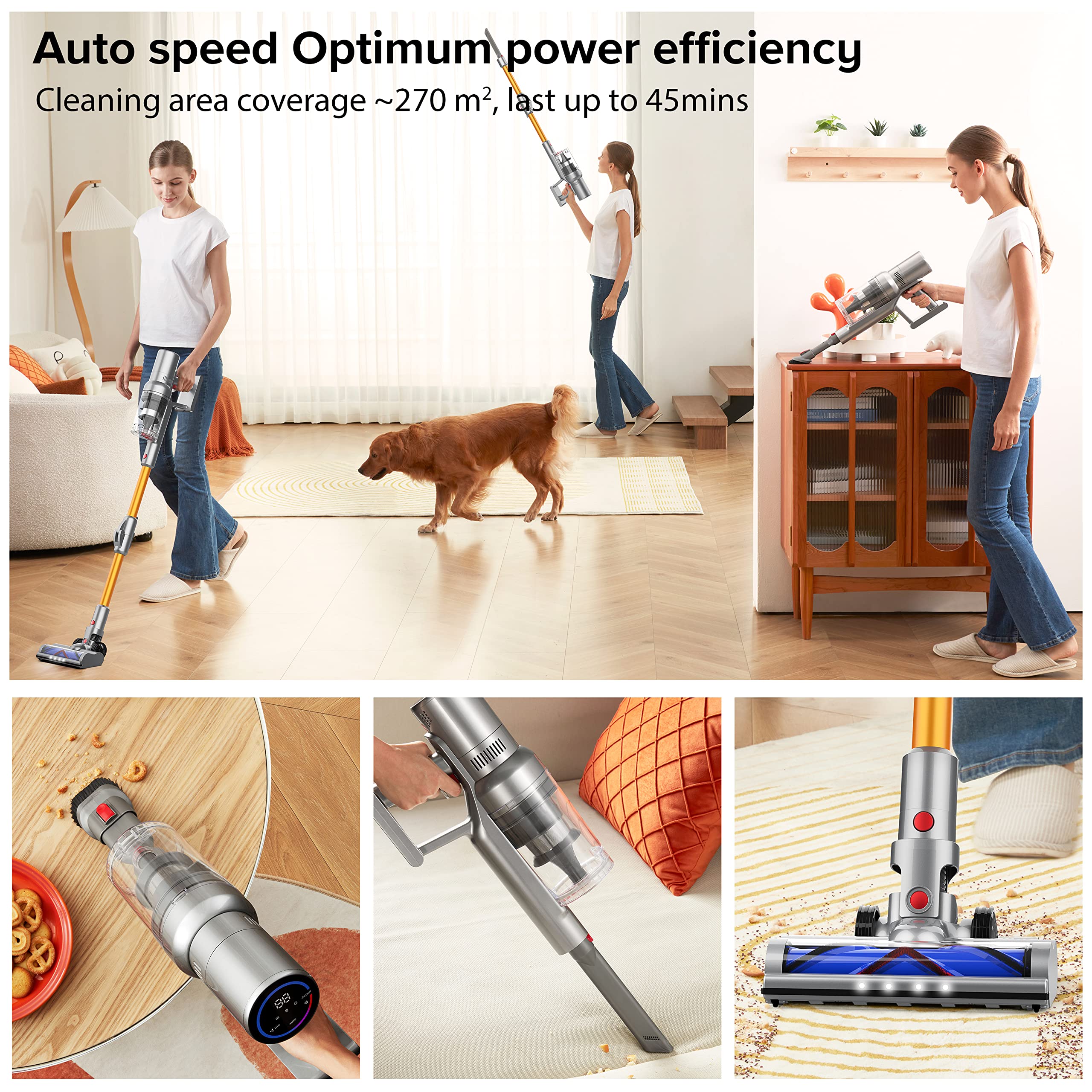 Airbot Hypersonics Pro 折疊款 智能無繩吸塵器 Airbot Hypersonics Pro 折疊款 智能無繩吸塵器